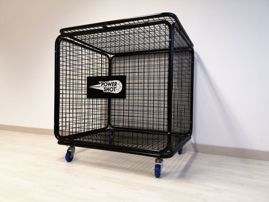 Ball Storage Cage on Wheels - Steel at the best price